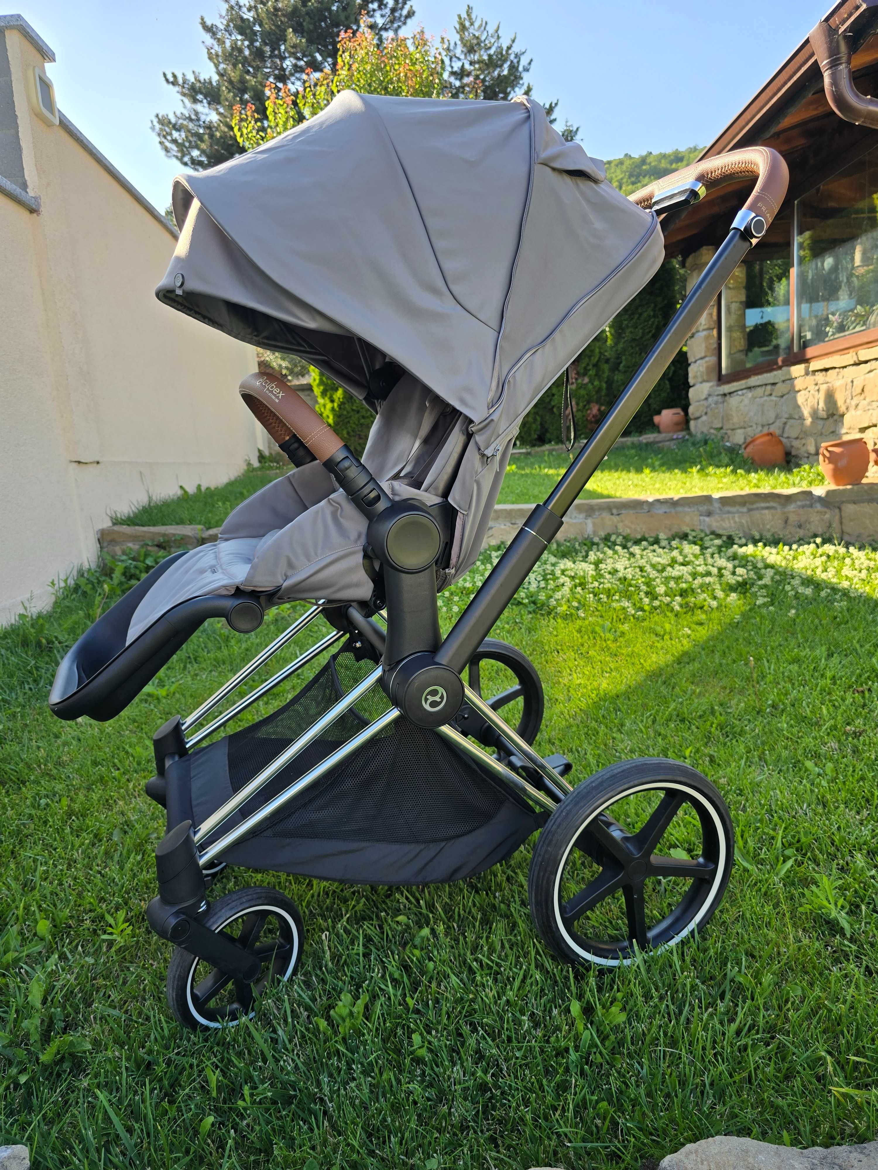 Количка Cybex Priam- летен и зимен кош