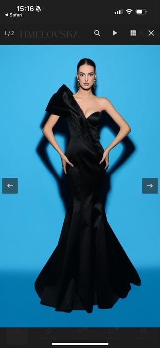 Бална дизайнерска рокля на Tarik Ediz