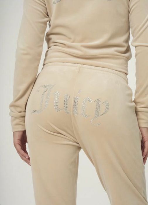 Pantaloni Compleu Juicy Couture cu diamante
