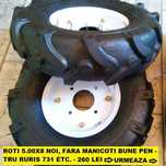 Accesorii/Piese pentru motocultor Ruris,Rarita, Roti, Aripi