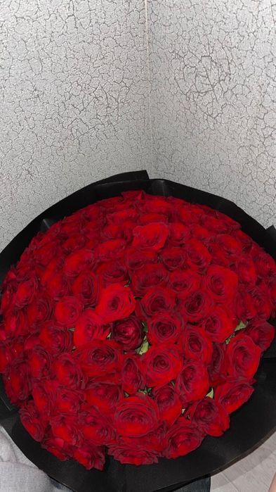 101 роза сатамын, город актобе, красивый огромный подарок для девушек!