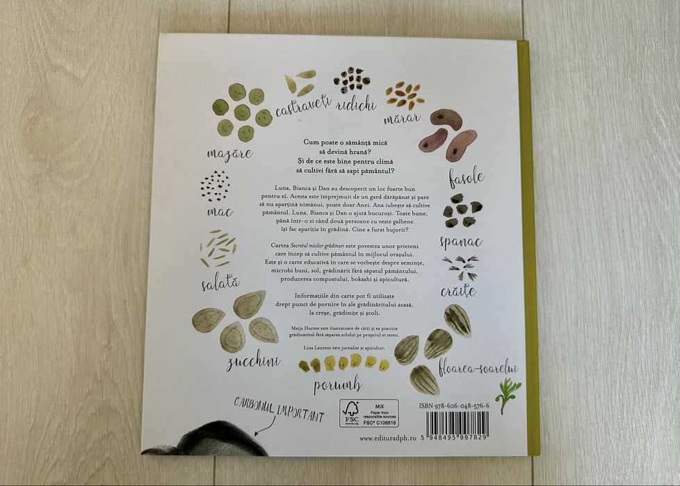 Secretul micilor grădinari, Lina Laurent, Nouă