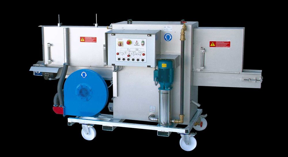 Моечный конвейер для лотков (кассет) LAV 10 Urbinati