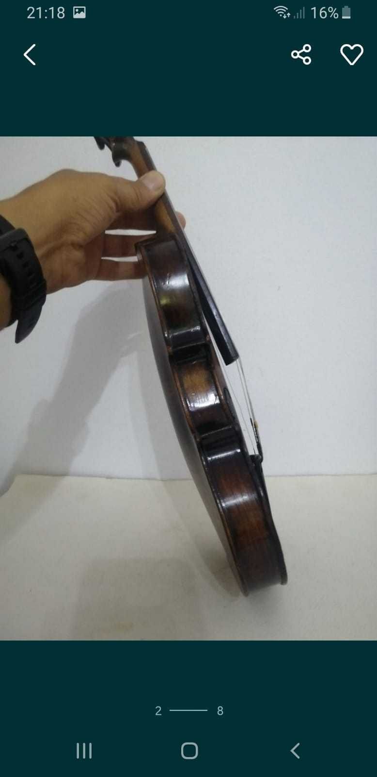 Vioara vintage deosebita