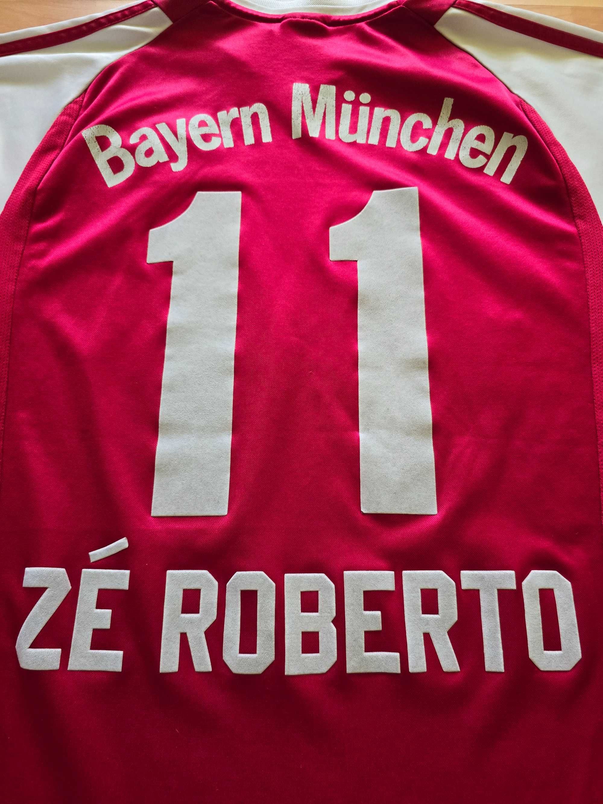 Tricou fotbal Bayern Munchen 2003-2004, Ze Roberto #11, marime S