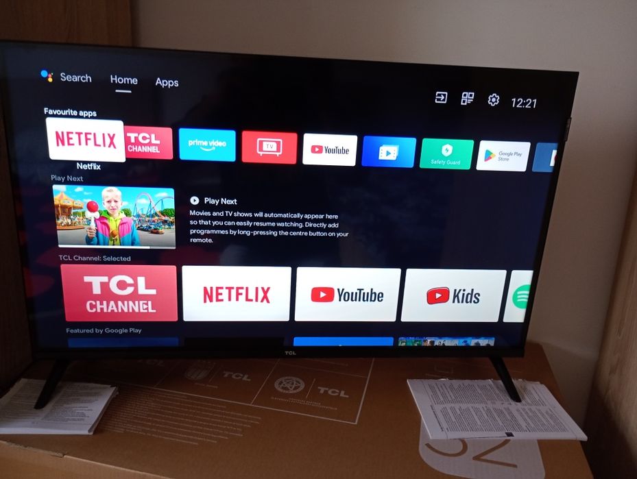 Vând android tv nou nout