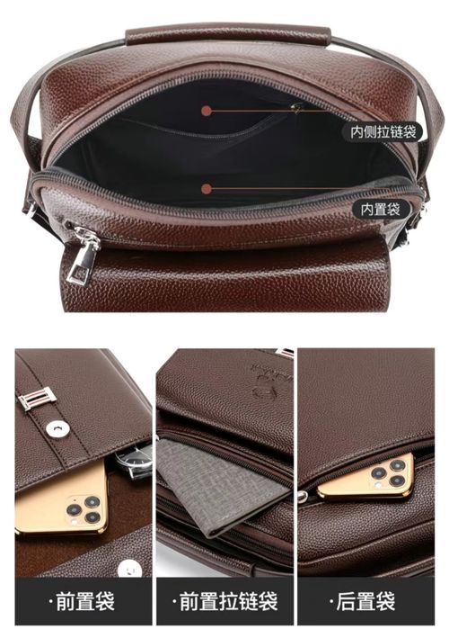 Мужская сумка барсетка кожанная черная через плечо мужской кожанный