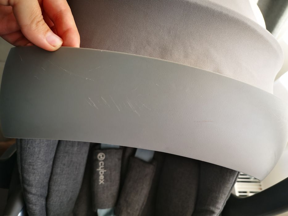 Стол за кола Cybex Cloud Z i-Size Plus + ЛЕТЕН КАЛЪФ цвят Soho grey