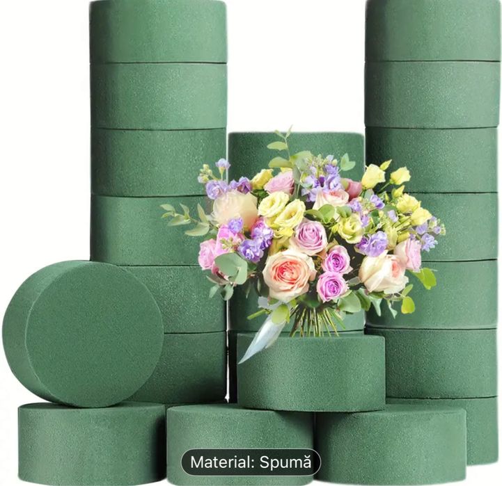 Set articole pentru realizarea florilor din hârtie floristică