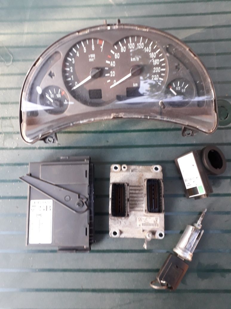 Kit chit pornire opel corsa c 1.2 1.0 benzina 2002   cod Z1oXe