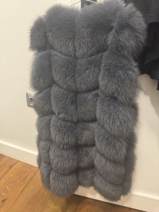 Vand vesta blana naturala de vulpe