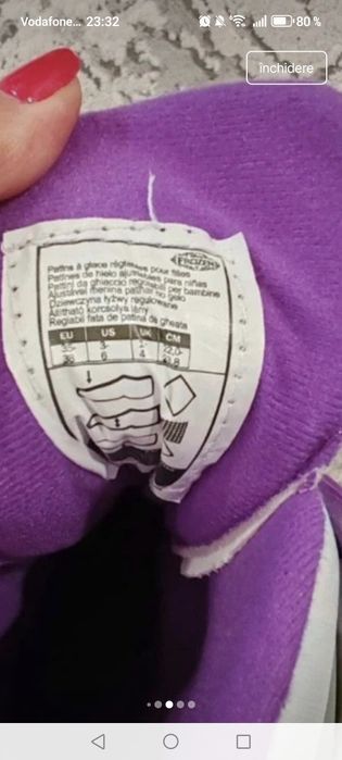 Patine reglabile Frozen 35-38