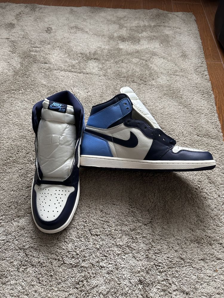 Nike Air Jordan 1 AJ1 Obsidian