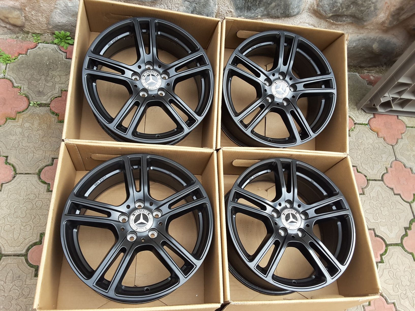 jante aliaj 17; 5x112;  Mercedes C, E class w213, w204, w205, GLC, GLK