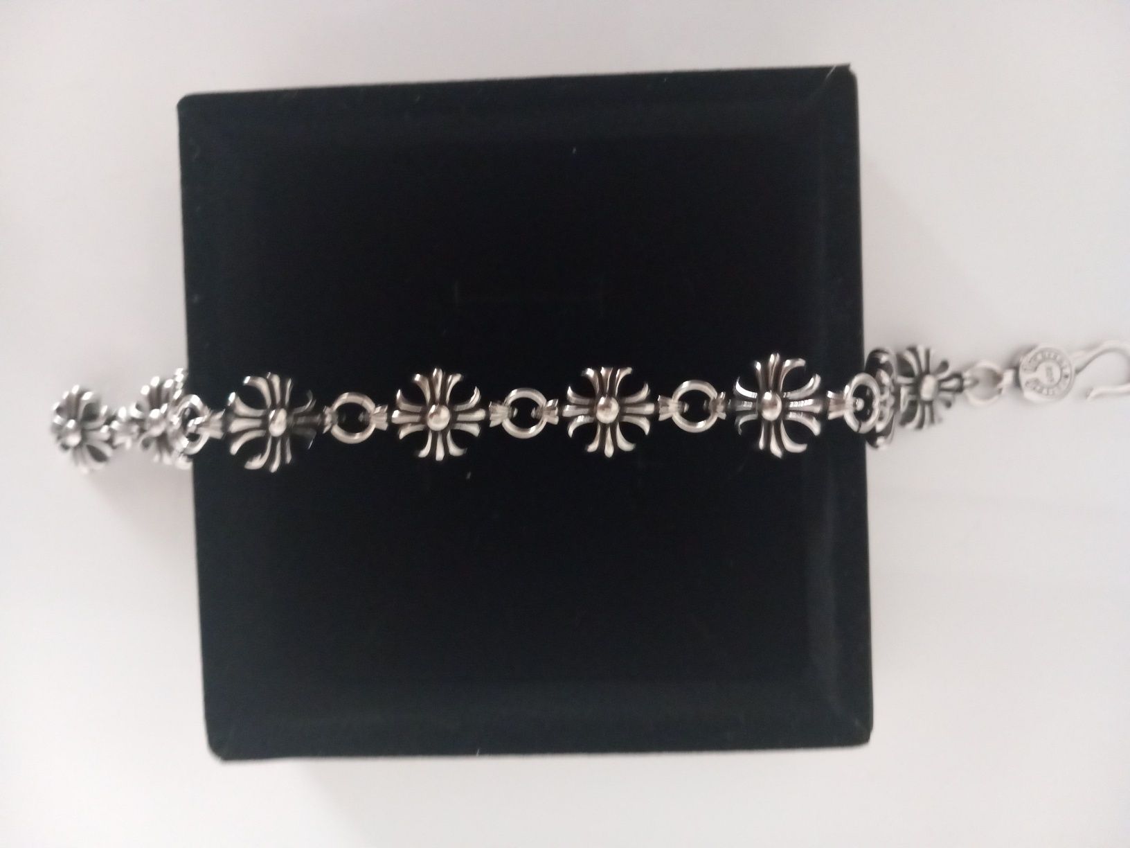 Гривна , пръстен и обеци Chrome hearts