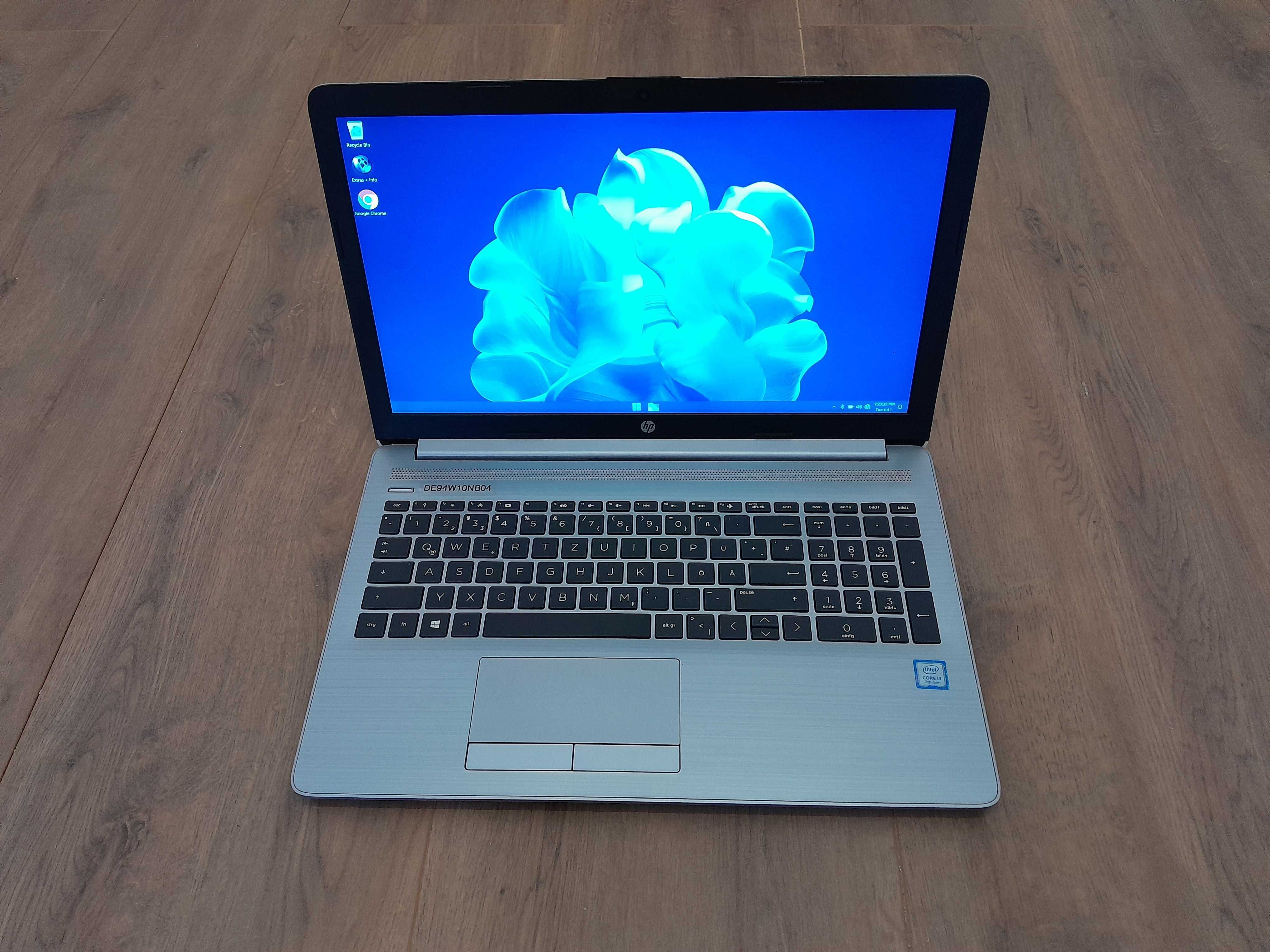 Hp 250 G7 , 15,6 Fhd , i3 7020u , 8 Gb ddr 4 , 128 Ssd M2