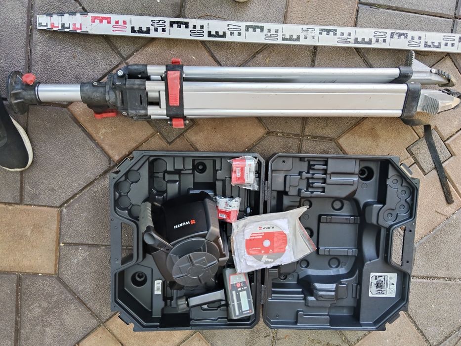 Laser WURT LR  2-14  cu trepied și stahie că și noi