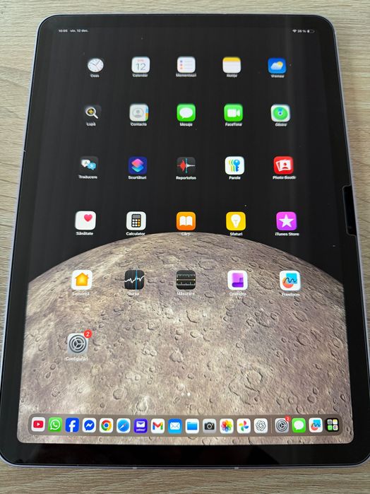 IPad Air 11 M2, 1 Terra Gb, 5G, baterie 100% (NOU)