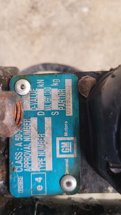 Carlig remorcare GM original OPEL ASTRA G