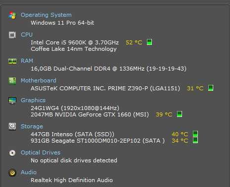 PC GAMING - I5 9600K GTX 1660