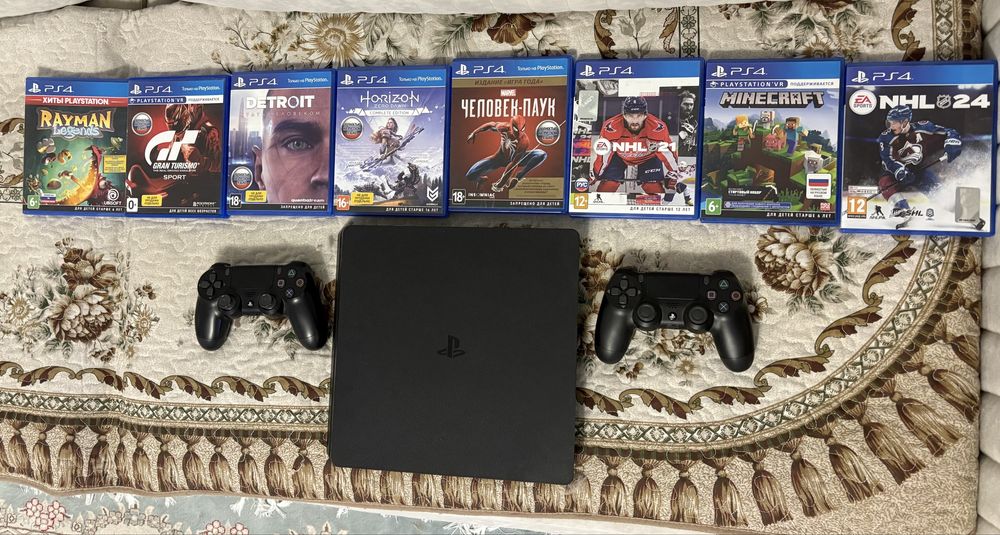 Продам PS4 Slim на 1 ТБ