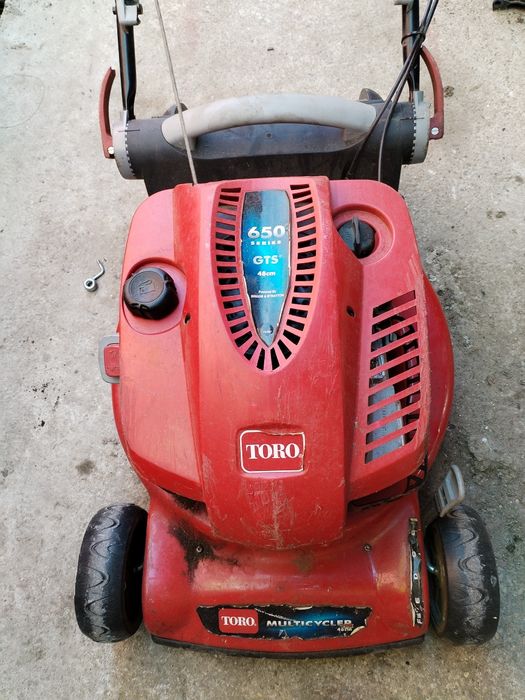 Okazie dezmebrez masina de tuns gazonul toro recycler 48 cm