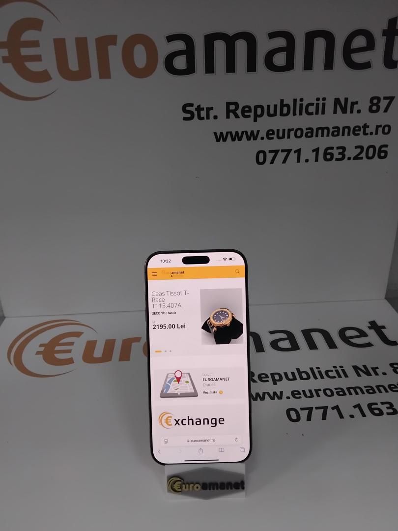 Telefon mobil Apple iPhone 16 Pro Max, 256GB, 5G, Desert Titanium -G-