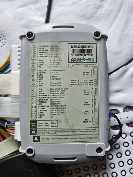 Megicar 909s orginal