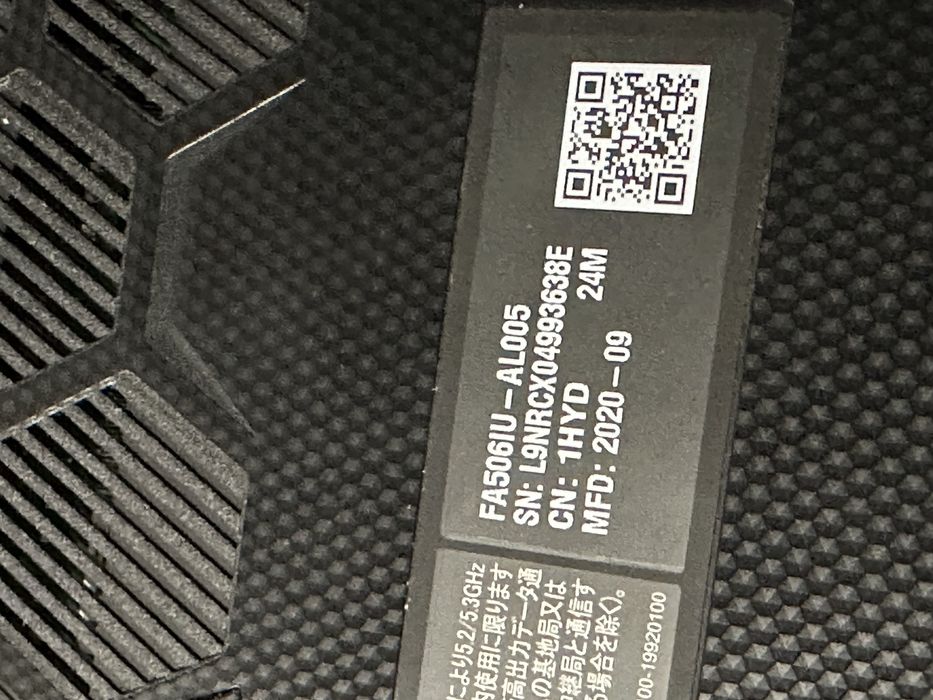 Laptop asus gaming tuf a15 problema cip bios.