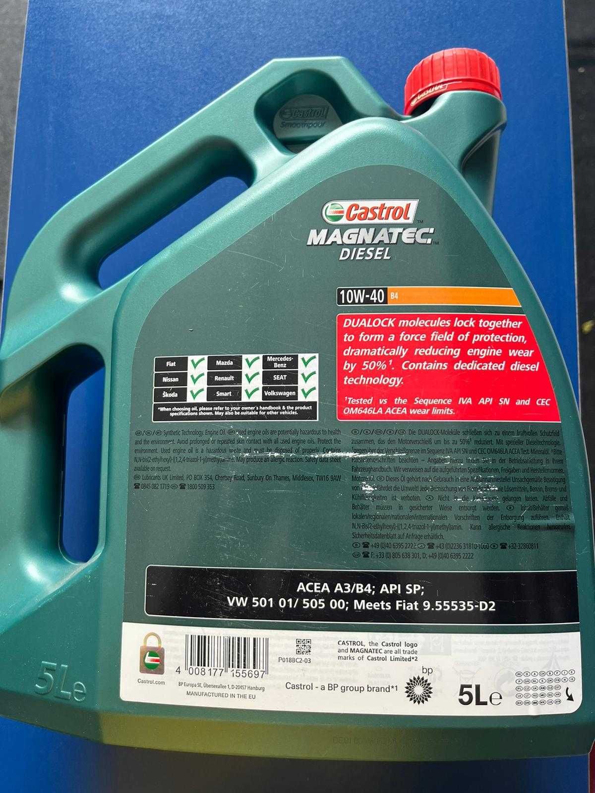 Castrol Magnatec Diesel B4 10W40 capacitate 5L