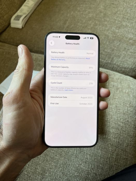 iPhone 15 Pro Max 256GB Blue