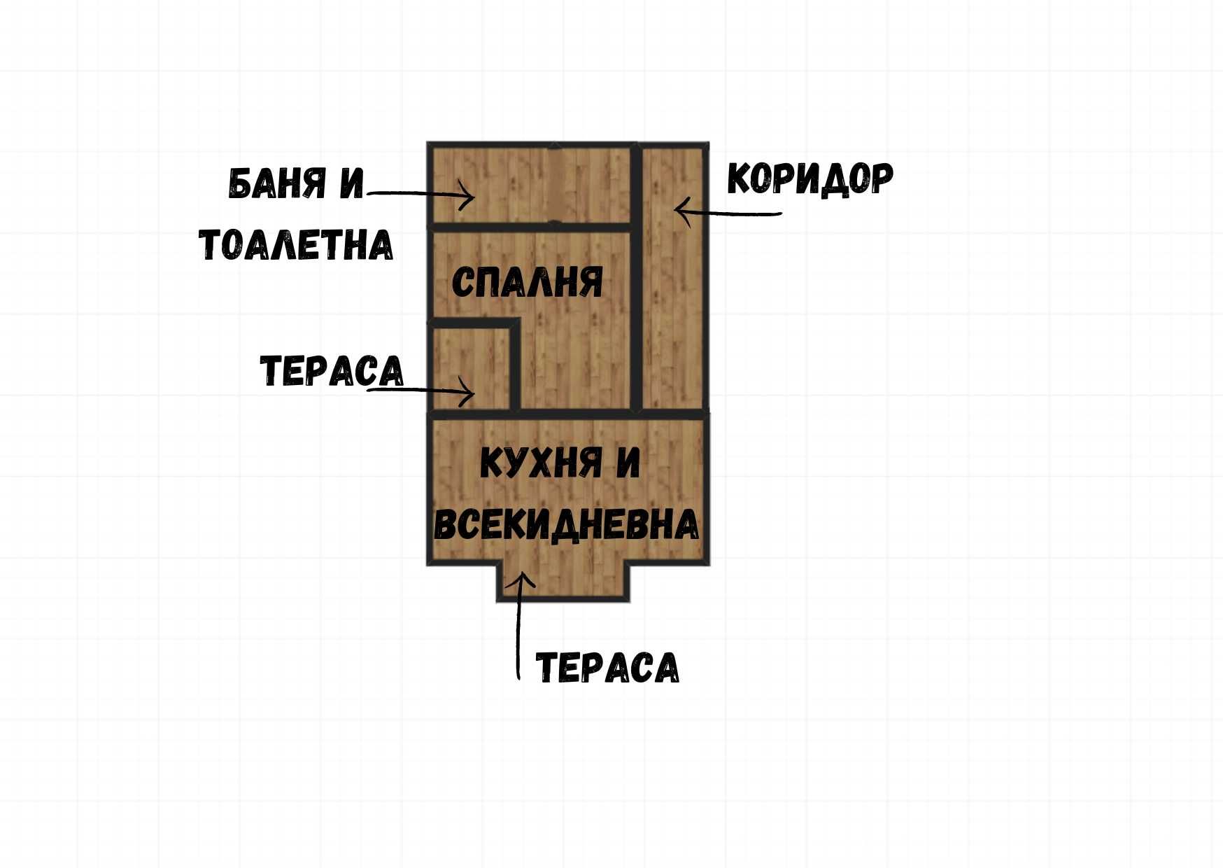 14987 - Двустайни апартаменти в сграда ново сторителство