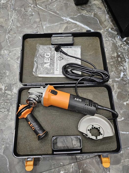 Hope Amanet P5-AEG WS 12-125 Kit Polizor unghiular 125 mm 1200 W, NOU