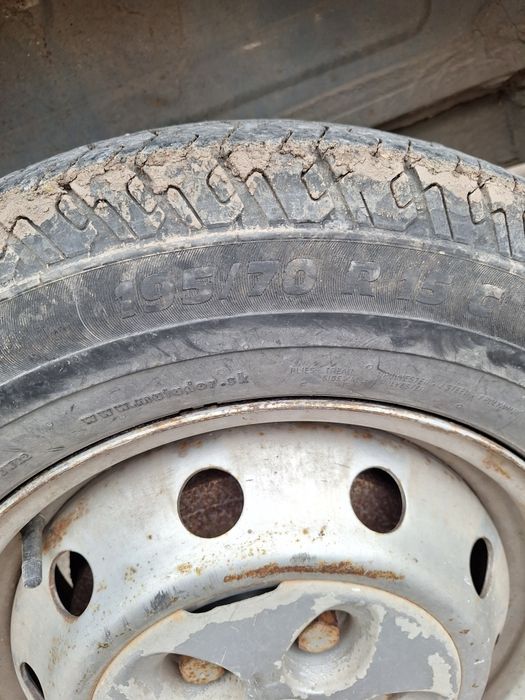 Гуми с джанти от бус Пежо Боксер