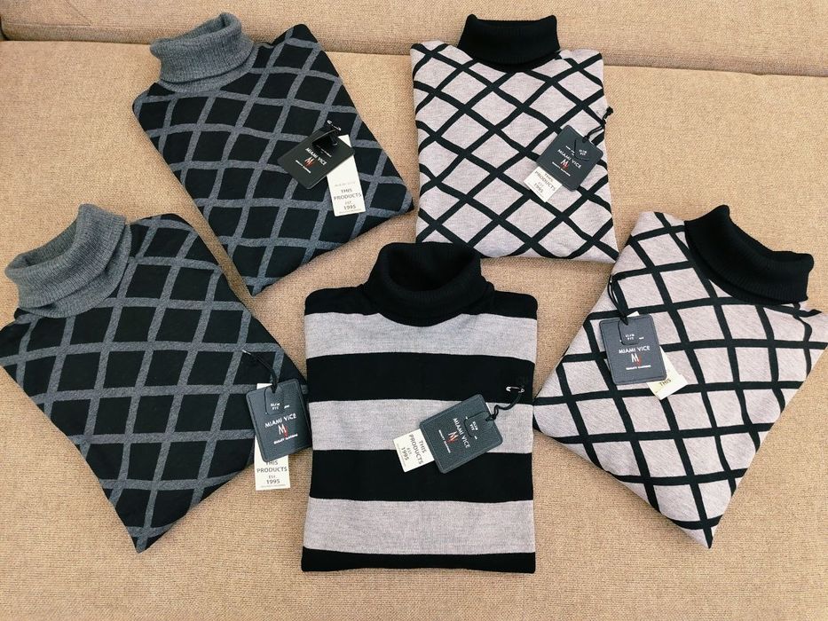 Мужские водолазки зима Турция