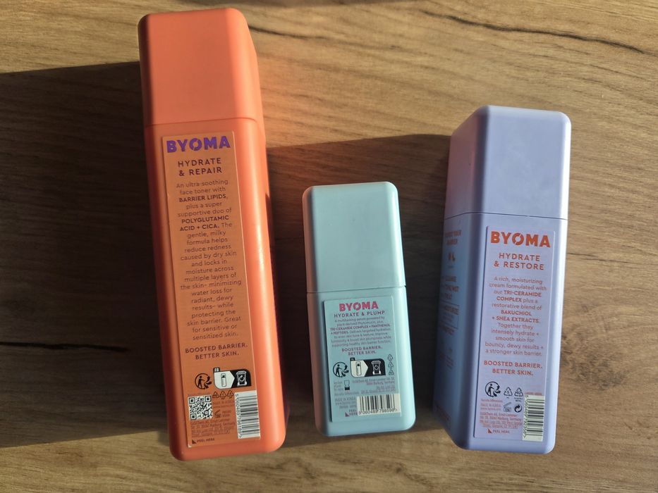 Лот бяла козметика BYOMA