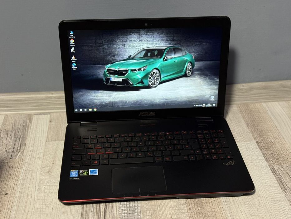 Геймърски Лаптоп Asus ROG i7/Nvidia 4GB/12RAM/SSD/1TB/15.6 FULL HD.