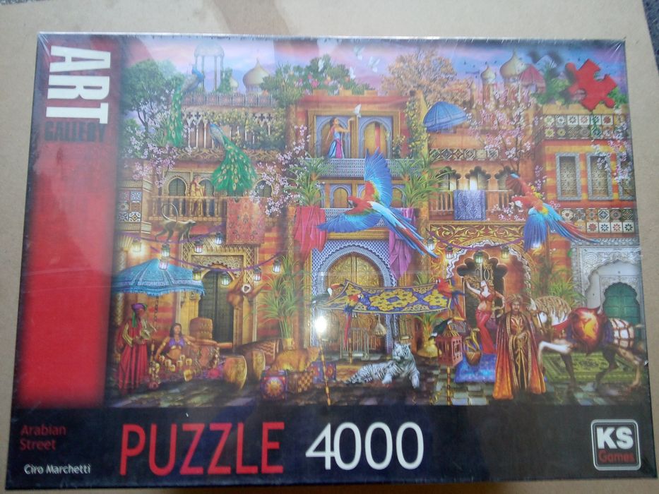 Продавам големи пъзели 1500/2000/3000/4000