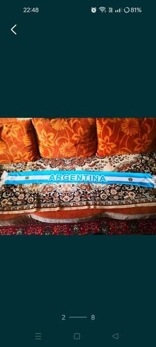 Vând steag - fular Argentina