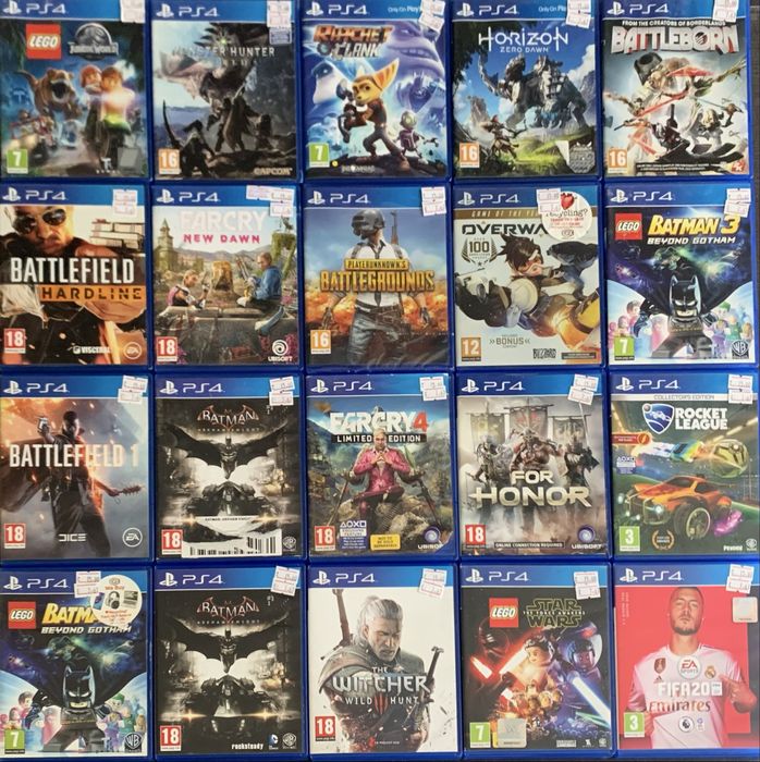 PS4/ Игри за Playstation 4/ИГРИ САМО - 15 лв за брой