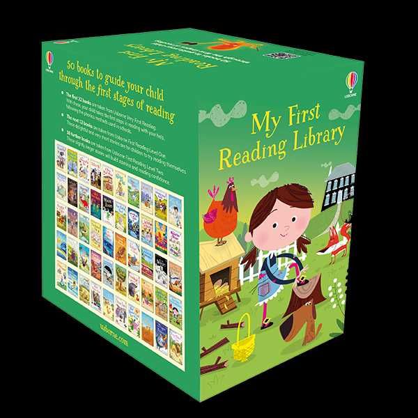 Usborne Very First Reading Library 50 Books Set Collection Age 3+