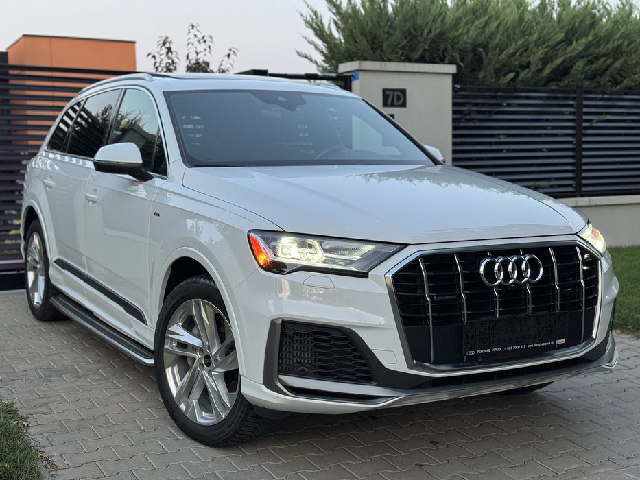 Audi Q7 Sline Plus 2021 Mild Hybrid 55Tfsi/340CP•Pano•7Locuri•Variante