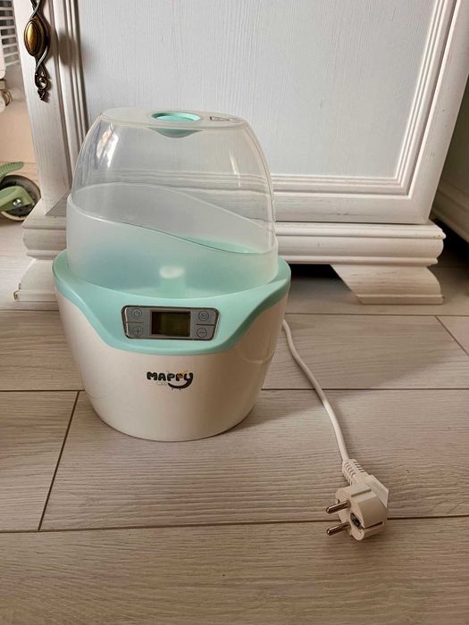 Sterilizator electric digital 4 in 1 Mappy, pentru 2 biberoane