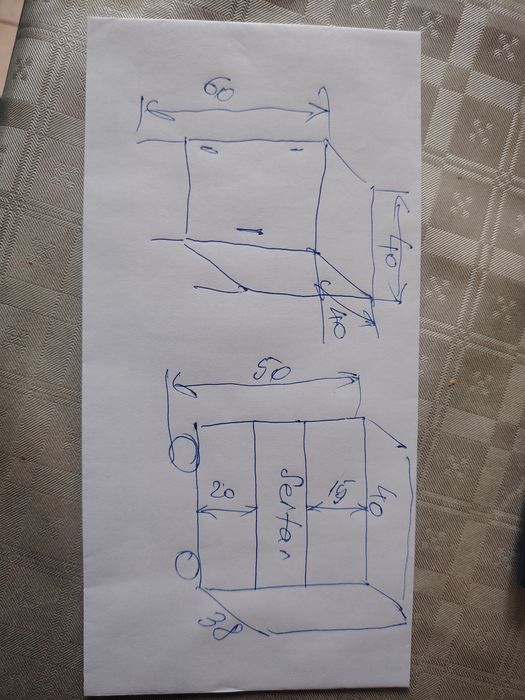 Set comodă, set dulap + măsuță