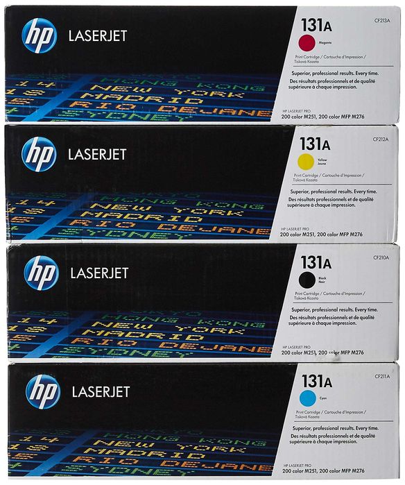 Set cartuse toner HP 207A HP 131A originale sigilate