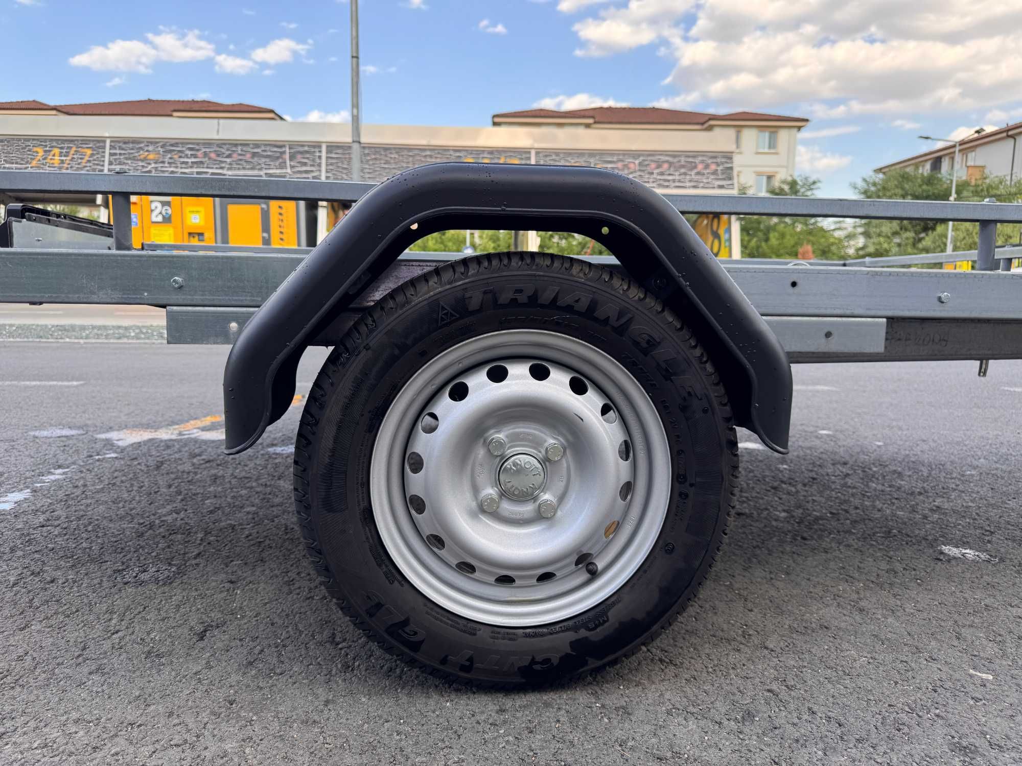 Remorca auto basculabila ATV UTV utilaje 750 kg inmatriculata 256×160