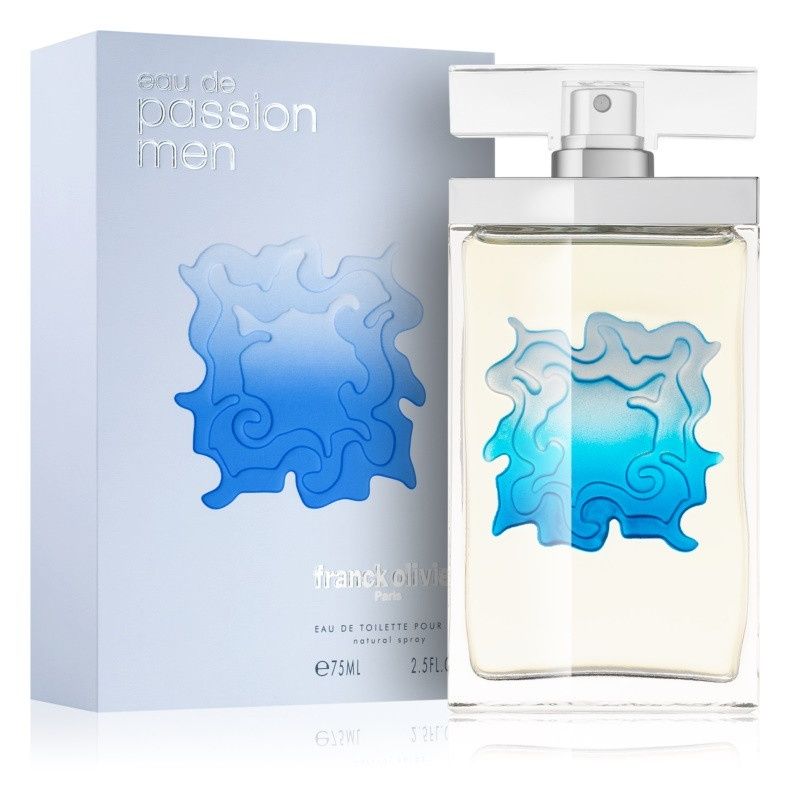 Passion Men Franck Olivier, EDT pour lui, 75 мл., Франция!