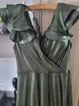 Rochie nașă verde
