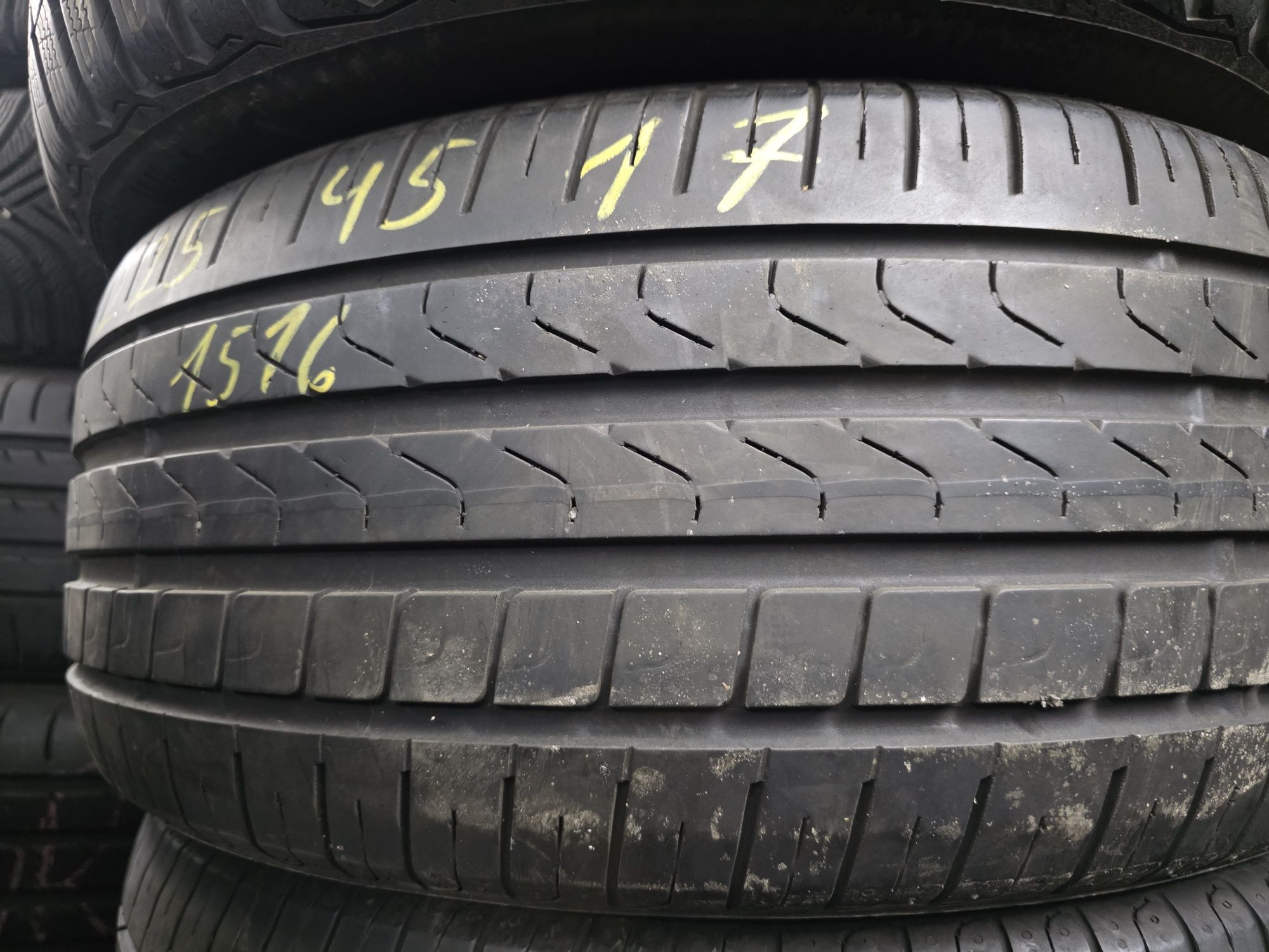 4бр Летни гуми 225 45 17 Pirelli  и Michelin
