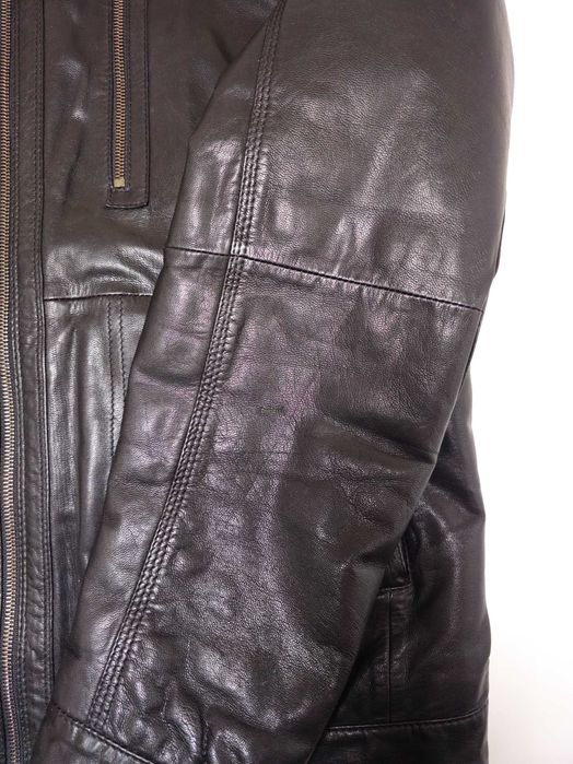 BOSS - Мъжко кожено яке от естествена кожа